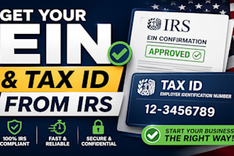 obtain irs ein number federal tax id for llc corporation non US resident