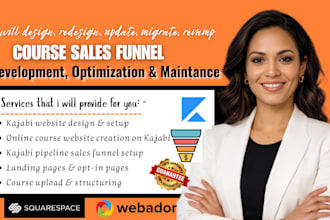 build kajabi website design online course website kajabi pipeline sales funnel