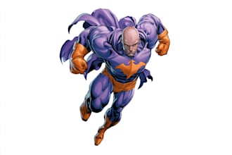 superhero character for comics