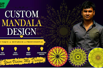 create unique and intricate mandala designs for any project