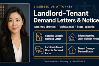 draft a powerful attorney demand letter for your landlord tenant dispute letter