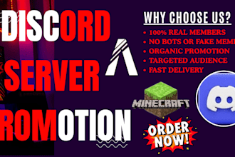 promote your gaming server, discord promotion, fivem, dayz, rust server