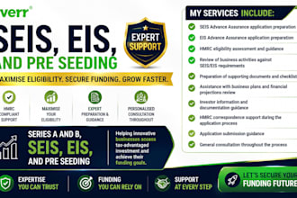 help you raise pre seed funding with a professional startup business plan