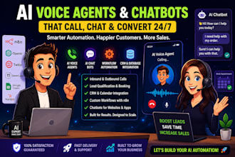 build ai voice agent and chatbot
