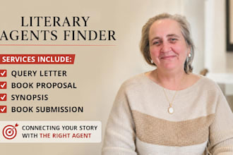 research literary agents for your memoir manuscript