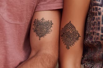 design traditional or modern tribal tattoo art