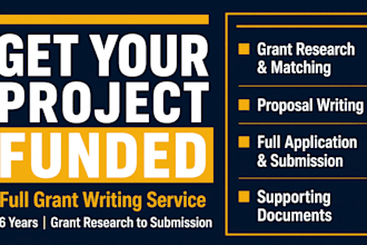 small business grant writing nonprofit grant writing grant research and proposal