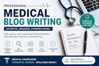 write SEO medical blog as a doctor