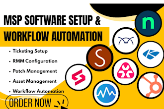 setup connectwise syncro atera hubspot superops datto rmm kaseya ninjaone