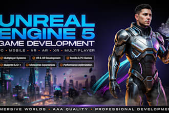 develop or fix your unreal engine game gameplay vr  metaquest multiplayer