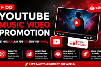 do you tube music video promotion