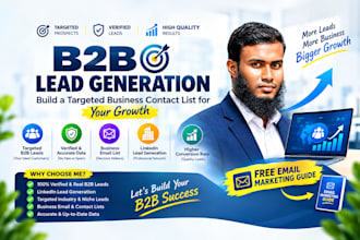build a targeted business contact list for outreach