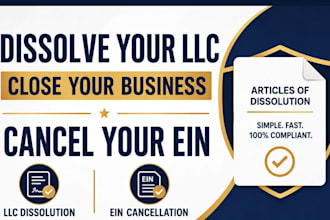 dissolve us llc close ein cancel corporation llc dissolution, llc amendment