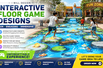 design puzzle paths epoxy interiors floor illusion for  indoor interactive games