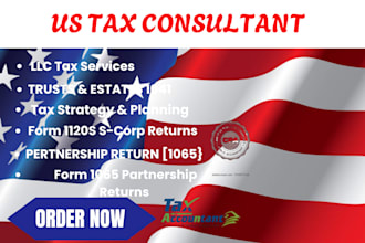 be your US tax consultant for tax planning and compliance