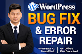 fix wordpress error, critical bug and white screen