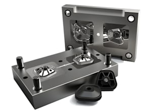 design injection mold plastic product electronic enclosure and 3d cad model