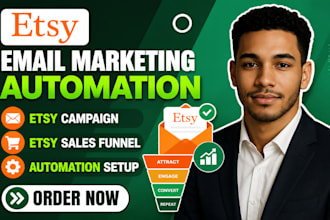 do esty email marketing automation esty campaign esty sales funnel setup