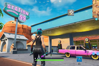 build custom uefn fortnite map, box fight map, gun game, parkour map, deathrun