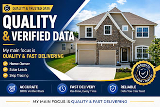 provide homeowner leads with contact details, solar leads and skip tracing