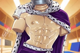 draw custom furry nsfw art or character illustrations