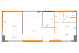 design residential floor plan