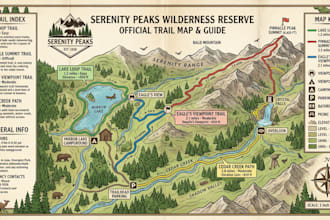 create custom digital map, location designs, travel map,route map, and trail map