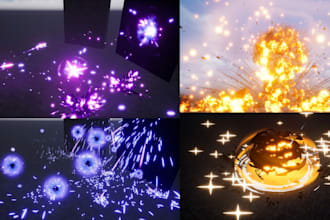 create realtime magic, spell, and combat vfx for unity game