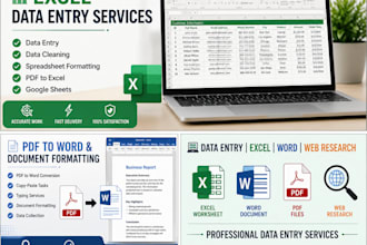 enter, organize, and format data in excel