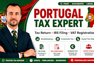 prepare and file your portugal tax return for individuals and businesses