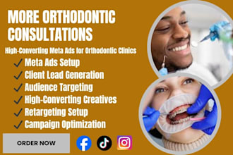 increase consultations and patient bookings for orthodontic clinics with meta ad
