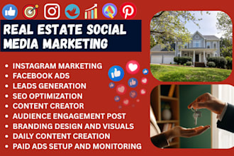 real estate social media marketing manager airbnb property manager fb leads ads