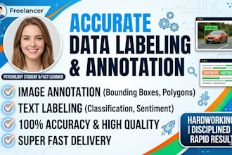 high quality data labeling, data annotation, and data entry