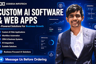 develop custom ai software and ai web applications