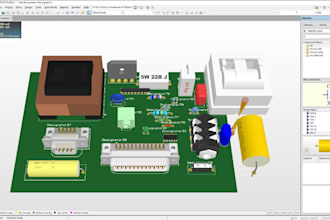 design custom pcb, esp32 arduino firmware 3d printable enclosure