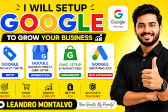 setup google merchant center, business profile gbp setup, gmc setup shopping ads