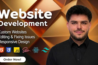 develop a responsive react nextjs and typescript website