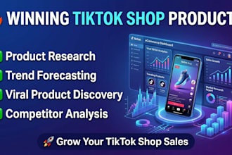 do tiktok shop product research and trending product forecasting