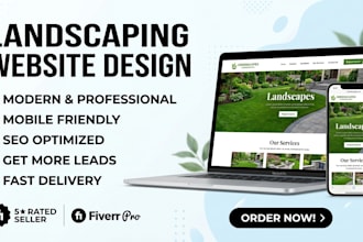 design wix landscaping website wix lawn care website wix garden service