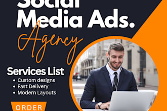 design aesthetic and professional social media post