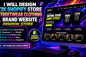 design shopify clothing website clothing shopify store fashion brand website ux