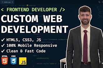 build a fast, high converting HTML landing page