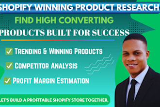 shopify winning product research for dropshipping