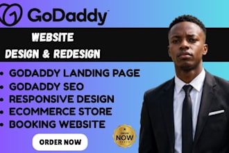 godaddy website design godaddy website redesign develop godaddy website