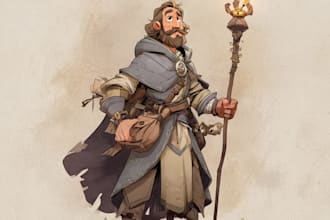 dnd, fantasy character and dnd character