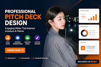 design professional and creative powerpoint presentation