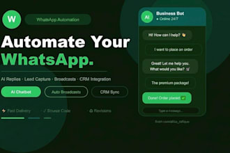 build a whatsapp automation with ai for your business