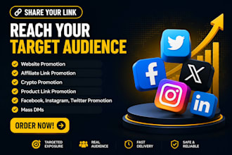 promote your affiliate link and website with twitter shoutout traffic