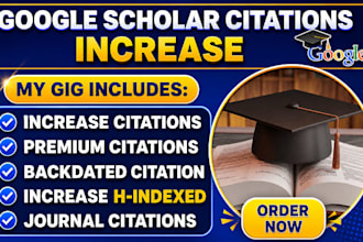increase backdate google scholar citations writing publishing research article
