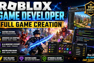 create roblox full game, roblox full game creation, roblox full game development